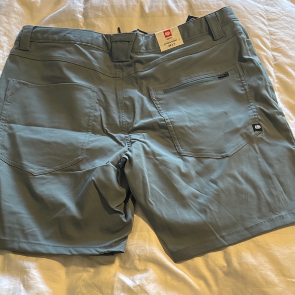 686 Men's Hybrid Shorts - Olive - Picture 5 of 5
